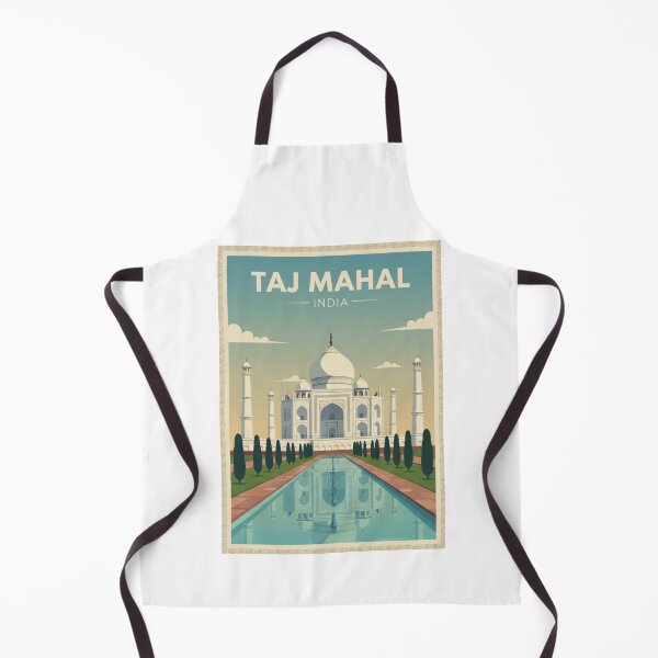 Item preview, Taj Mahal Vintage Travel Art - India designed and sold by Wanderprintt.