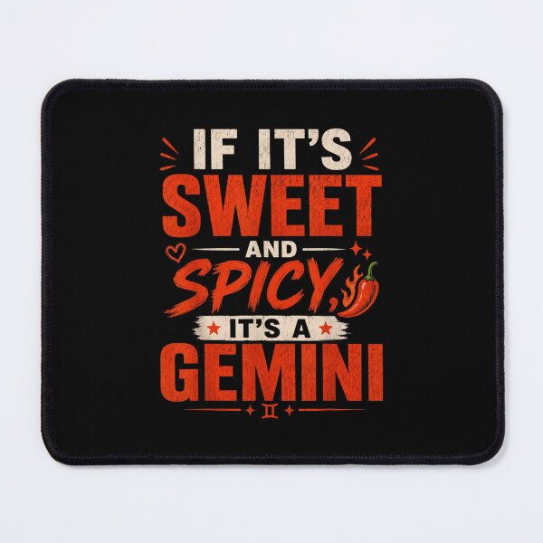 Item preview, If Its Sweet And Spicy Its A Gemini Zodiac Sign Astrology designed and sold by LizzyKeiko.