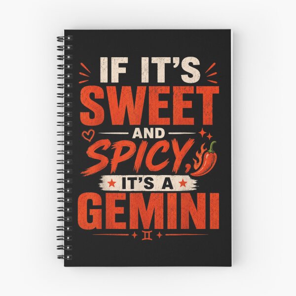 Item preview, If Its Sweet And Spicy Its A Gemini Zodiac Sign Astrology designed and sold by LizzyKeiko.