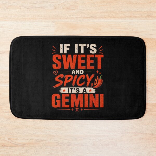 Item preview, If Its Sweet And Spicy Its A Gemini Zodiac Sign Astrology designed and sold by LizzyKeiko.