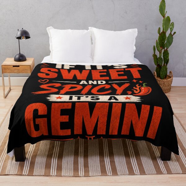 Item preview, If Its Sweet And Spicy Its A Gemini Zodiac Sign Astrology designed and sold by LizzyKeiko.