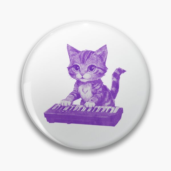 Item preview, Cat Plays Electronic Keyboard designed and sold by kinpirks.