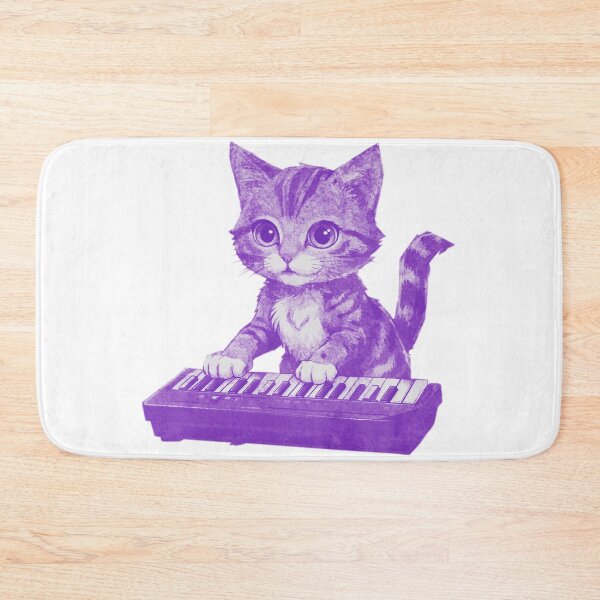 Item preview, Cat Plays Electronic Keyboard designed and sold by kinpirks.
