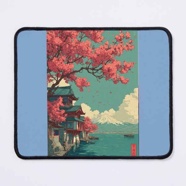 Item preview, Mount Fuji and lake designed and sold by PASSION AND FUN WORLD .