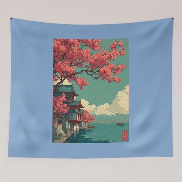 Item preview, Mount Fuji and lake designed and sold by PASSION AND FUN WORLD .