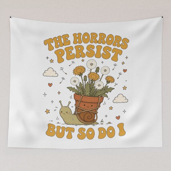Item preview, The Horrors Persist Snail Garden designed and sold by Region.