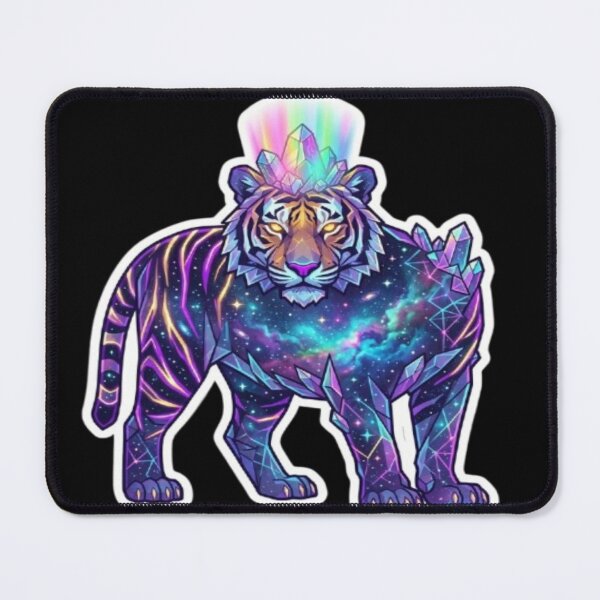 Item preview, Cosmic Tiger with Crystal Fur Pattern designed and sold by DailySparks.