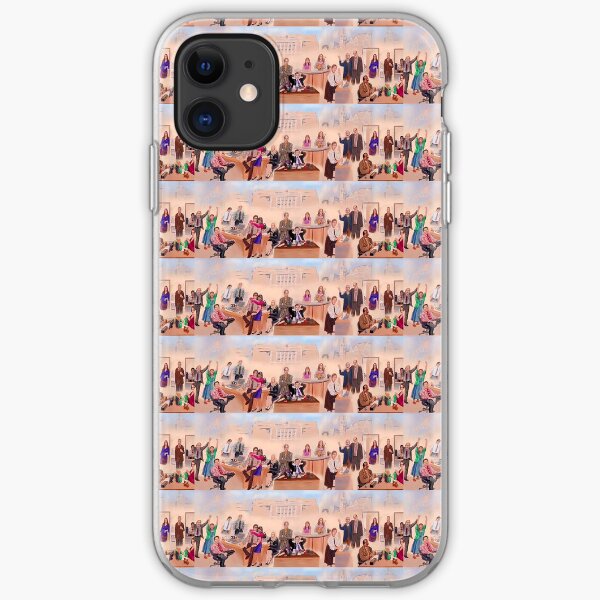 The Office Cast Mural iPhone Soft Case