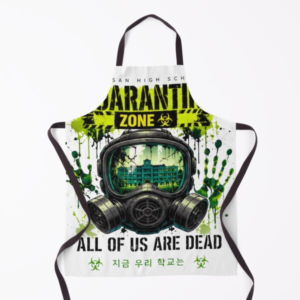 Item preview, Hyosan High School Quarantine Zone | All Of Us Are Dead Biohazard Design designed and sold by novaduman.