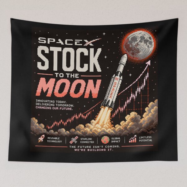 Item preview, SPCX Investor | SpaceX IPO Speculation Stock Market Design designed and sold by TEEJAMBOREE.