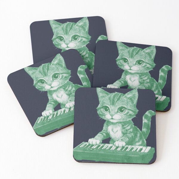 Item preview, Cat Plays Electronic Keyboard designed and sold by kinpirks.