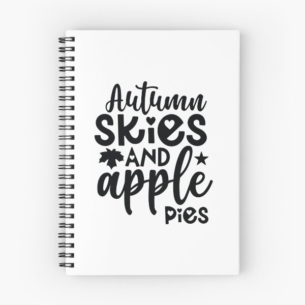 Item preview, Autumn Skies and Apple Pies - Cute Fall Season Retro Vintage Aesthetic Baking Food Lover Gift designed and sold by FuzionRaptor.