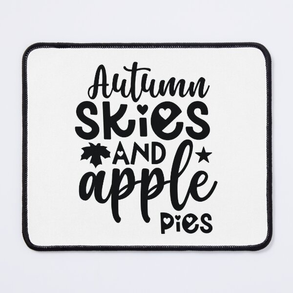 Item preview, Autumn Skies and Apple Pies - Cute Fall Season Retro Vintage Aesthetic Baking Food Lover Gift designed and sold by FuzionRaptor.