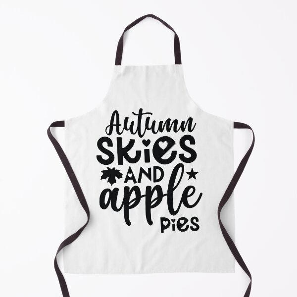 Item preview, Autumn Skies and Apple Pies - Cute Fall Season Retro Vintage Aesthetic Baking Food Lover Gift designed and sold by FuzionRaptor.