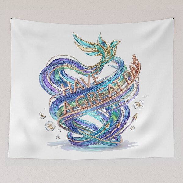 Item preview, Radiant Flight Great Day Design designed and sold by BlissBlvdShop.