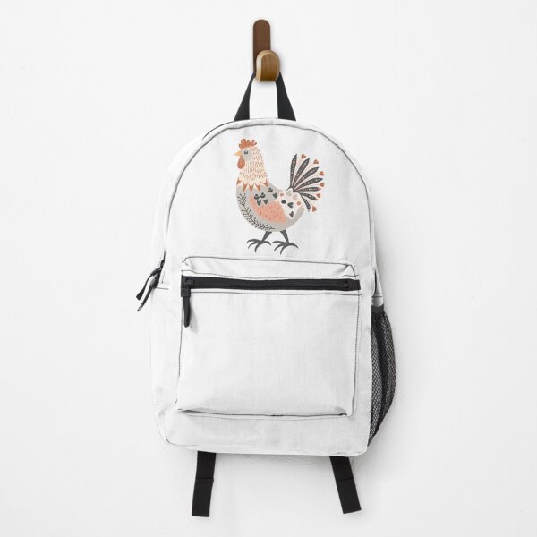 Item preview, Scandinavian Folk Art, Floral Chicken designed and sold by xiao xuans.