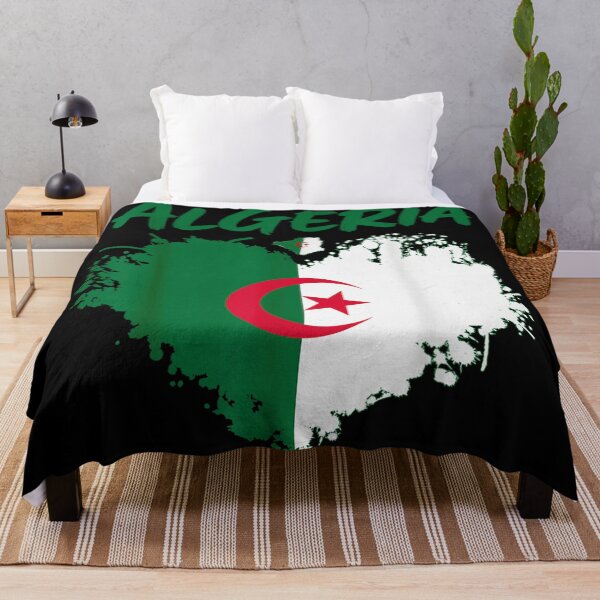 Item preview, Algeria Flag Map Distressed Splatter Heart Patriotic North African Country Silhouette designed and sold by MassonCalepon.