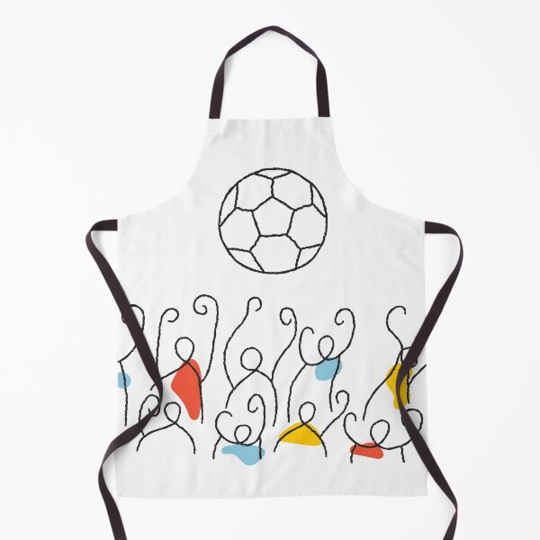 Item preview, Cheering Football Fans Crowd Under Big Ball Design designed and sold by missbobbit.