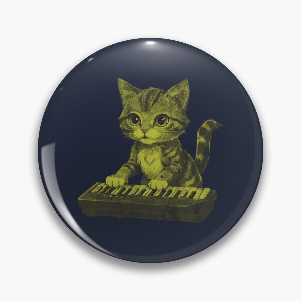 Item preview, Cat Plays Electronic Keyboard designed and sold by kinpirks.