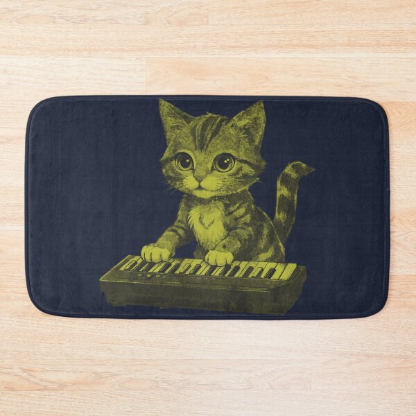 Item preview, Cat Plays Electronic Keyboard designed and sold by kinpirks.