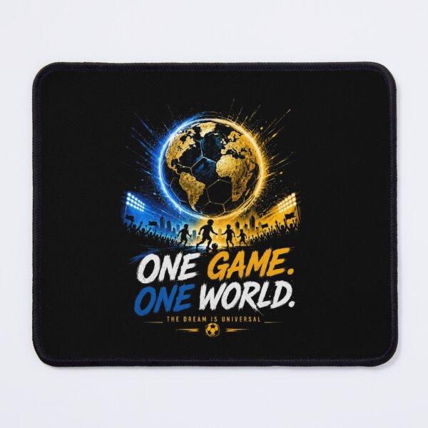 Item preview, Soccer Unites The World | Inspirational Football Graphic T-Shirt designed and sold by DevineCouture.