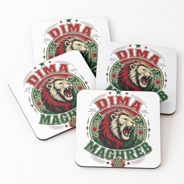 Item preview, Dima Maghreb Moroccan Lion Atlas Roaring Traditional Geometric Star Mandala Design designed and sold by MassonCalepon.