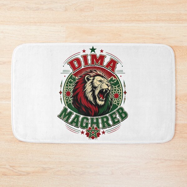 Item preview, Dima Maghreb Moroccan Lion Atlas Roaring Traditional Geometric Star Mandala Design designed and sold by MassonCalepon.
