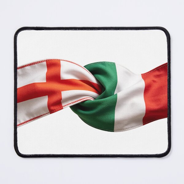 Item preview, England and Italy Flags Entwined designed and sold by TirConnaill.
