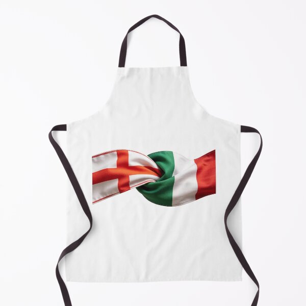 Item preview, England and Italy Flags Entwined designed and sold by TirConnaill.