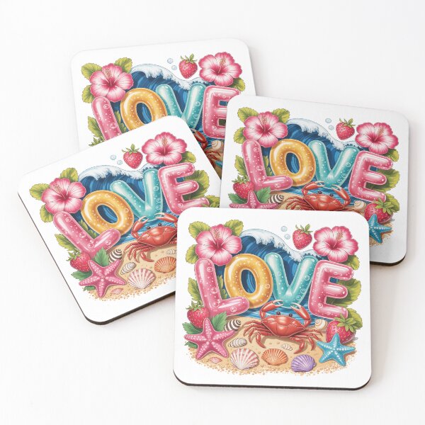 Item preview, Colorful Beach Love designed and sold by jkrphoto.