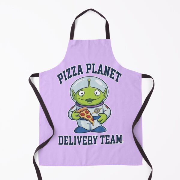 Item preview, Pizza Planet Delivery Team - Cute Space Alien designed and sold by My-Hoodies.