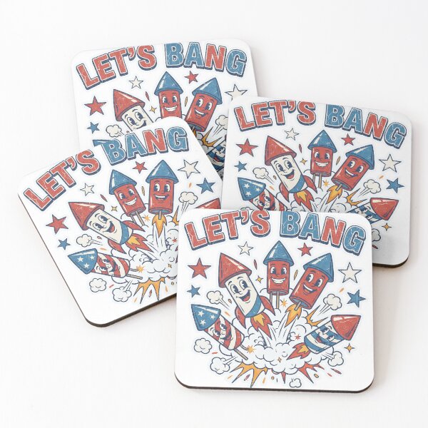 Item preview, Let’s Bang Funny - 4th of July  designed and sold by StudioKuchiran.