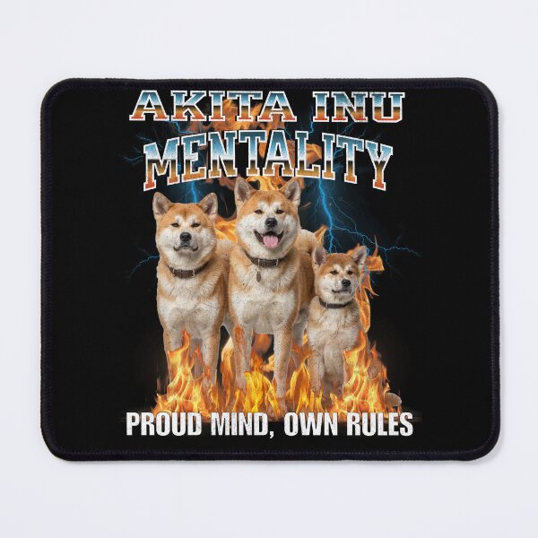 Item preview, Akita Inu Mentality Proud Mind Own Rules – Noble Japanese Dog Breed Gift designed and sold by HoshisWorld2018.