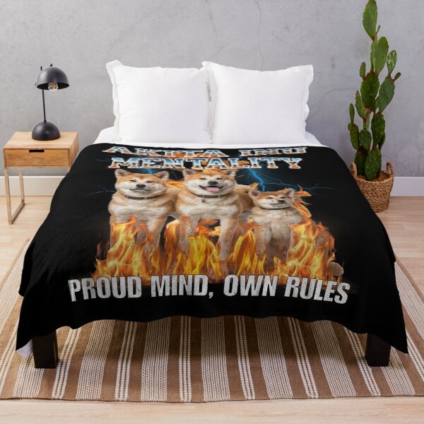 Item preview, Akita Inu Mentality Proud Mind Own Rules – Noble Japanese Dog Breed Gift designed and sold by HoshisWorld2018.