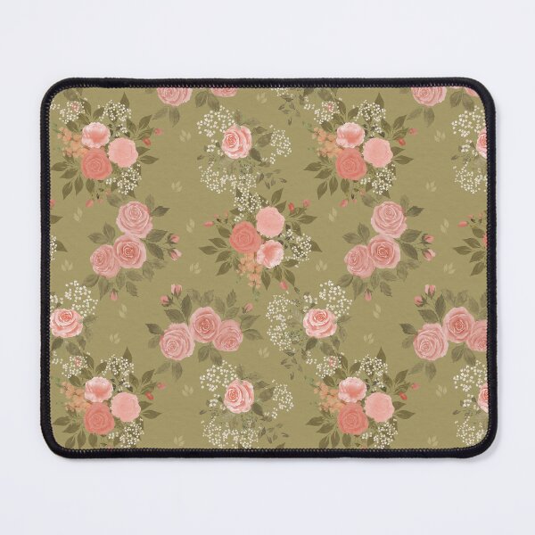 Item preview, Soft Vintage Rose Watercolor Floral Quilt Fabric designed and sold by Designs by christel_treiber.