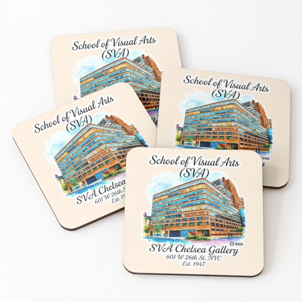 Item preview, SVA Chelsea Gallery Watercolor Art Print designed and sold by EvergreenPark - Tee Studio.