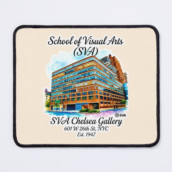Item preview, SVA Chelsea Gallery Watercolor Art Print designed and sold by EvergreenPark - Tee Studio.