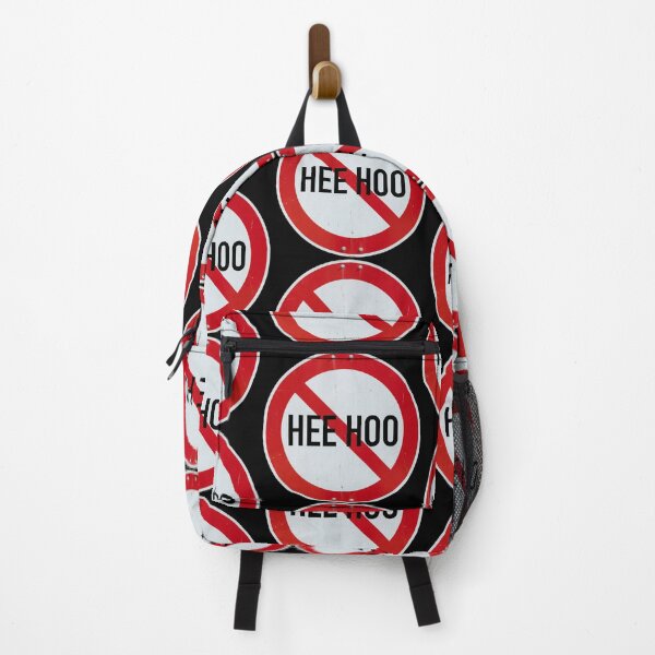 Item preview, No Hee Hoo Hardstyle Techno Rave Sign designed and sold by SPAZE-Typo.