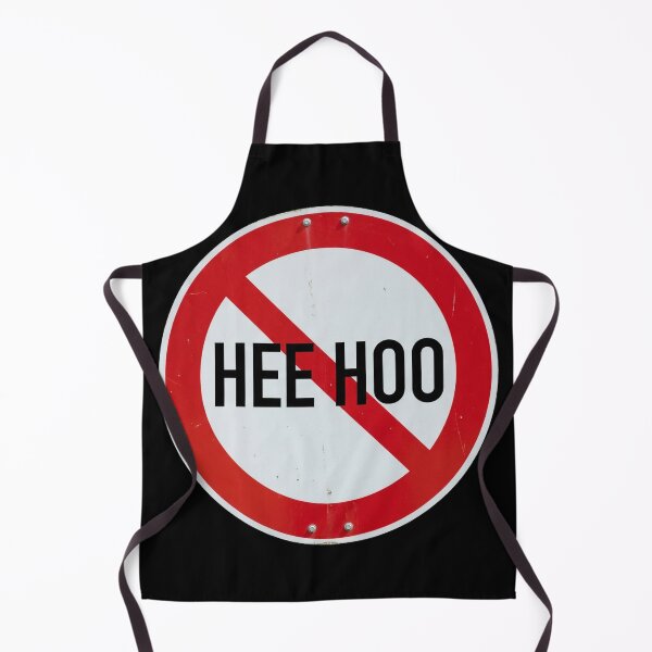 Item preview, No Hee Hoo Hardstyle Techno Rave Sign designed and sold by SPAZE-Typo.