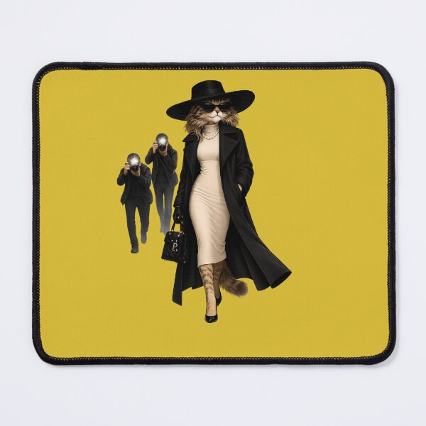 Item preview, Regina and the Paparazzi – Elegant Fashion Cat designed and sold by Caradestrella.