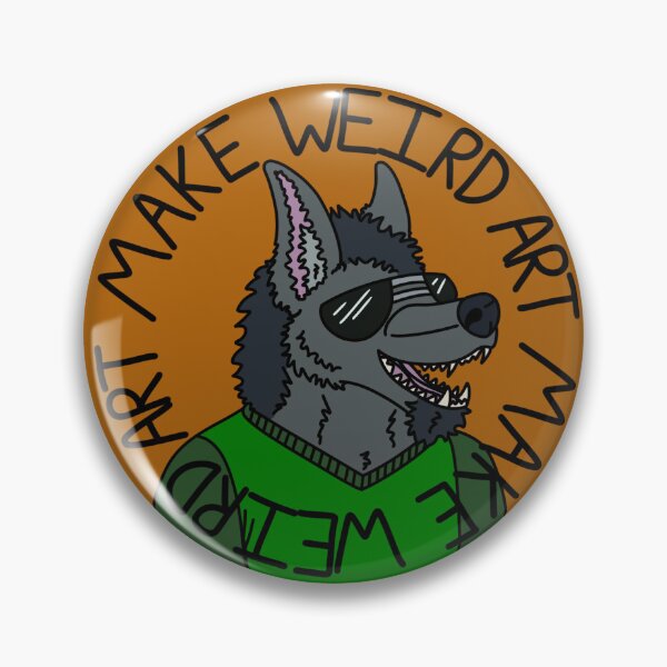 Item preview, Make Weird Art designed and sold by ThatWeirdWerewolf .