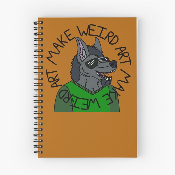 Item preview, Make Weird Art designed and sold by ThatWeirdWerewolf .