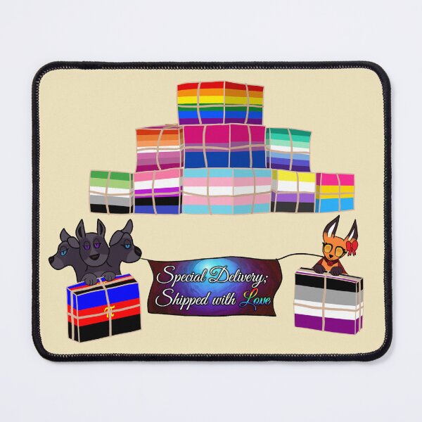 Item preview, Special Delivery; Shipped with Love designed and sold by DownTheFox-Hole.