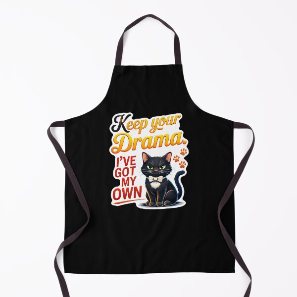 Item preview, Keep Your Drama, I’ve Got My Own Cat designed and sold by Canvas-Whispers.
