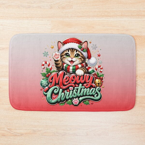 Item preview, Meowy Cat Christmas designed and sold by Xpression876.