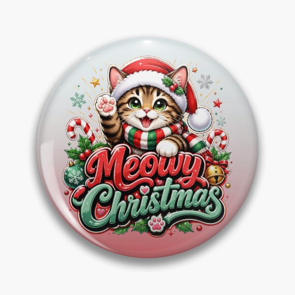 Item preview, Meowy Cat Christmas designed and sold by Xpression876.