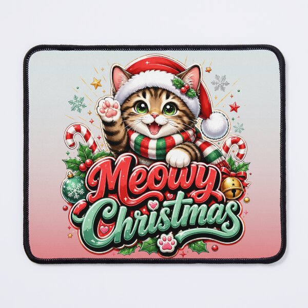 Item preview, Meowy Cat Christmas designed and sold by Xpression876.