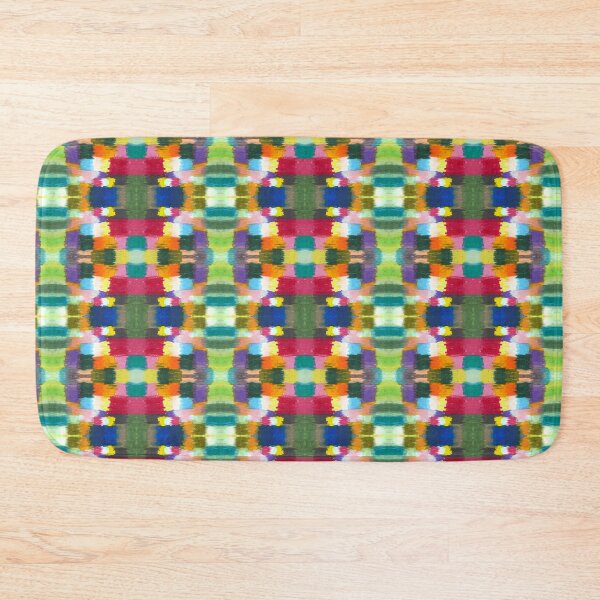 Item preview, Colourful Crayon Abstract Pattern — Blue Lemon Studio Original Illustration designed and sold by BluelemonStudio.