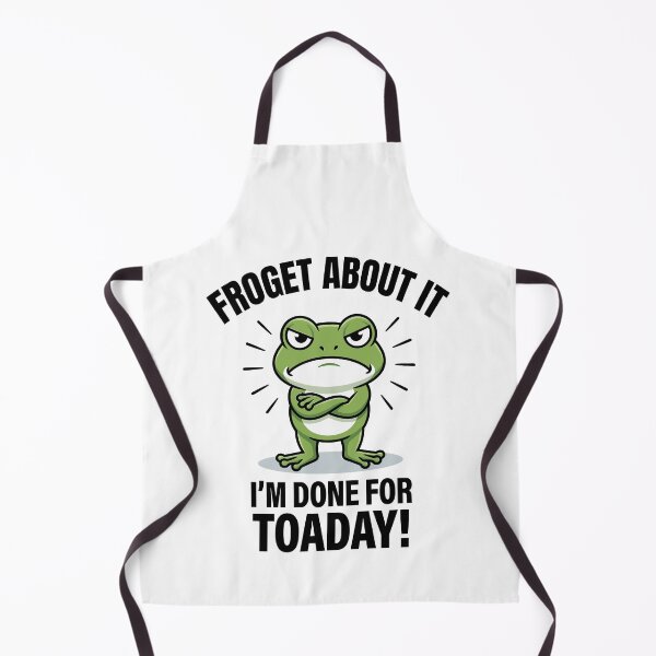 Item preview, Froget About It – Funny Frog Pun designed and sold by JPees.