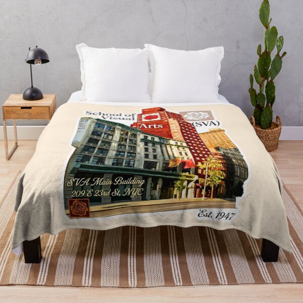 Item preview, Historic NYC Art School Main Building Oil Painting Style designed and sold by EvergreenPark - Tee Studio.
